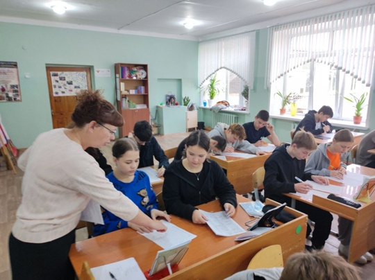 Профориентационное мероприятие с учащимися 9-го класса МБОУ СОШ им. И.А. Никулина с. Степановка